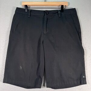 O'Neill Chino Short Mens 34 Relaxed Fit Black Surf Skate Classic‎ Preppy Beach